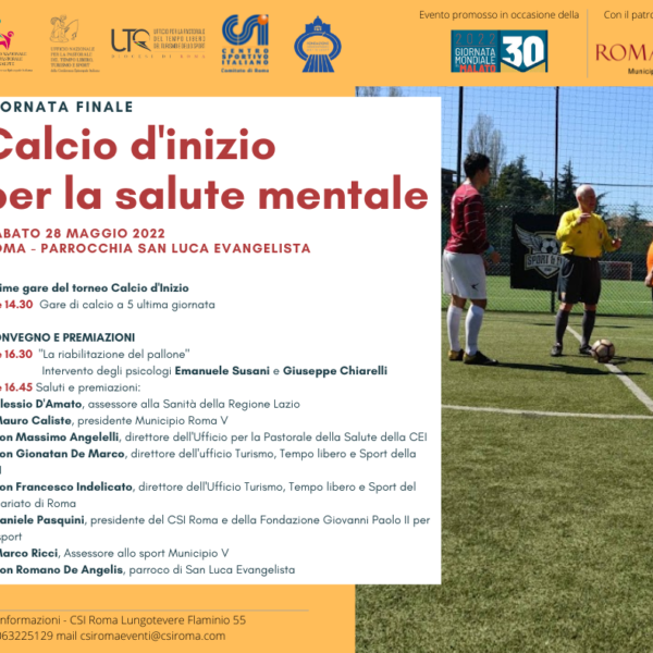 Calcio d'inizio per la salute mentale