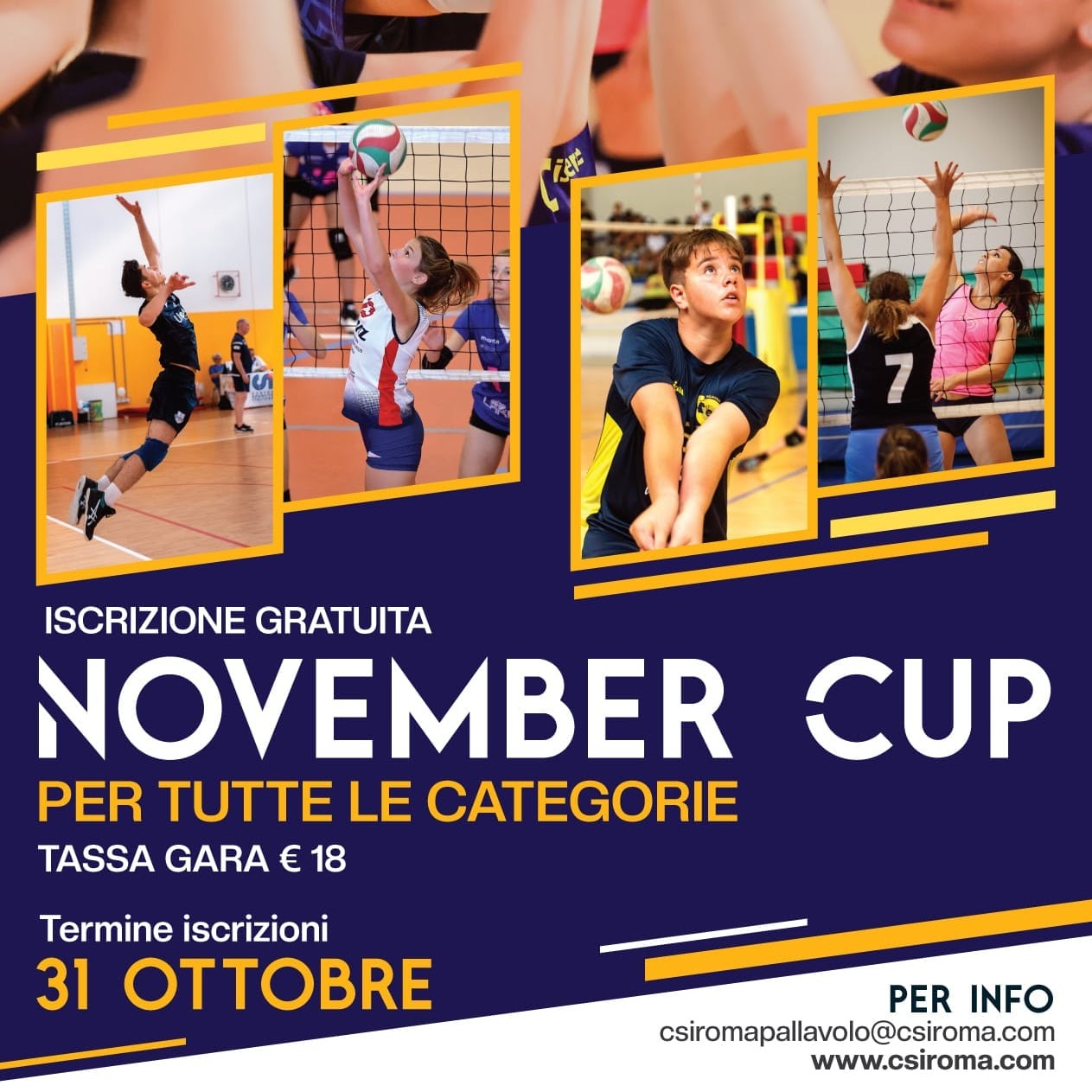 November Cup: al via la prima edizione