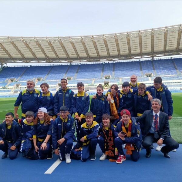 La Junior TIM Cup allo Stadio Olimpico prima di Roma-Sassuolo